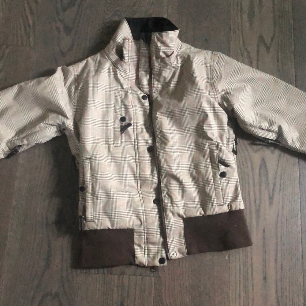Gingham coat from Billabong